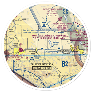 Roy Williams Airport (L80) VFR Sectional Sticker (30 mile)