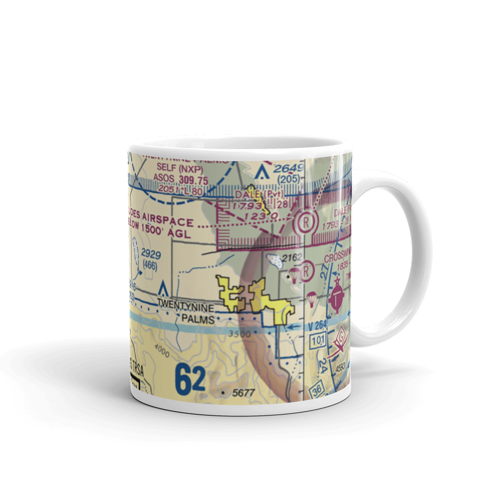Roy Williams Airport (L80) VFR Sectional  Mug 