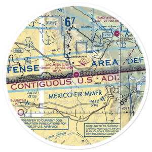 Jacumba Airport (L78) VFR Sectional Sticker (30 mile)