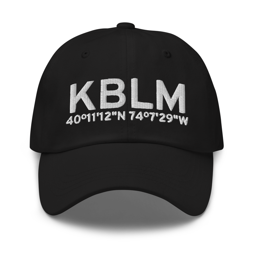 Monmouth Executive Airport (KBLM) ICAO Hat 