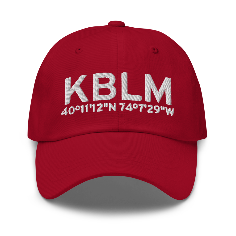 Monmouth Executive Airport (KBLM) ICAO Hat 