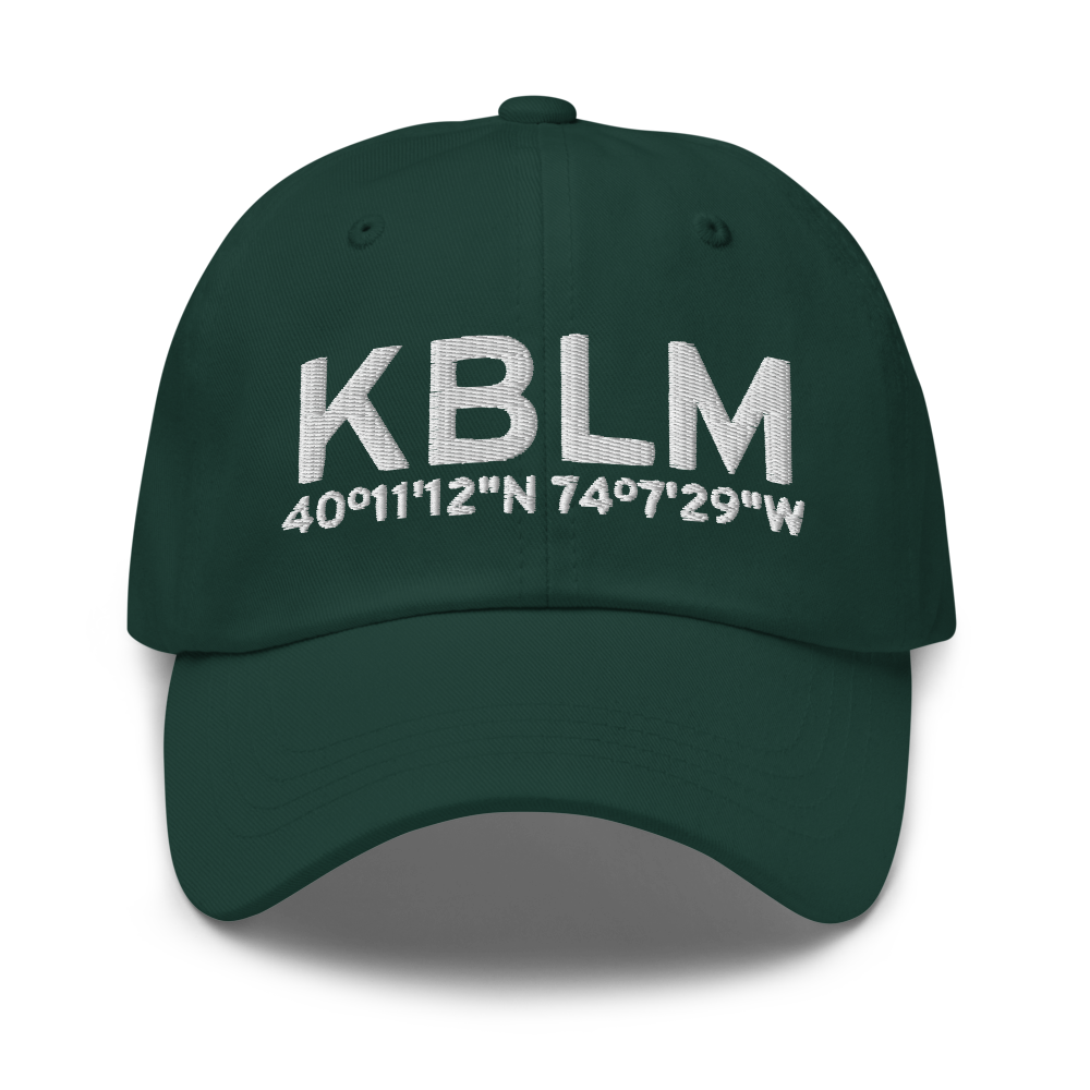 Monmouth Executive Airport (KBLM) ICAO Hat 