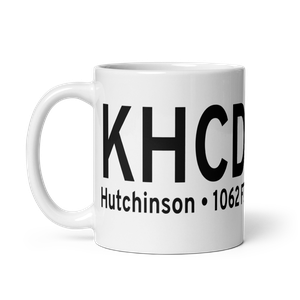 Hutchinson Municipal Butler Field (KHCD) ICAO Mug