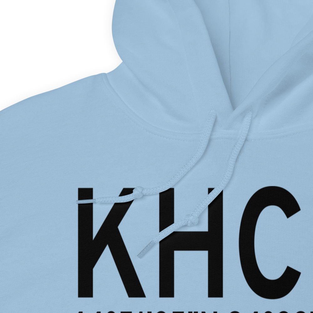 Hutchinson Municipal Butler Field (KHCD) ICAO Hoodie Sweatshirt 