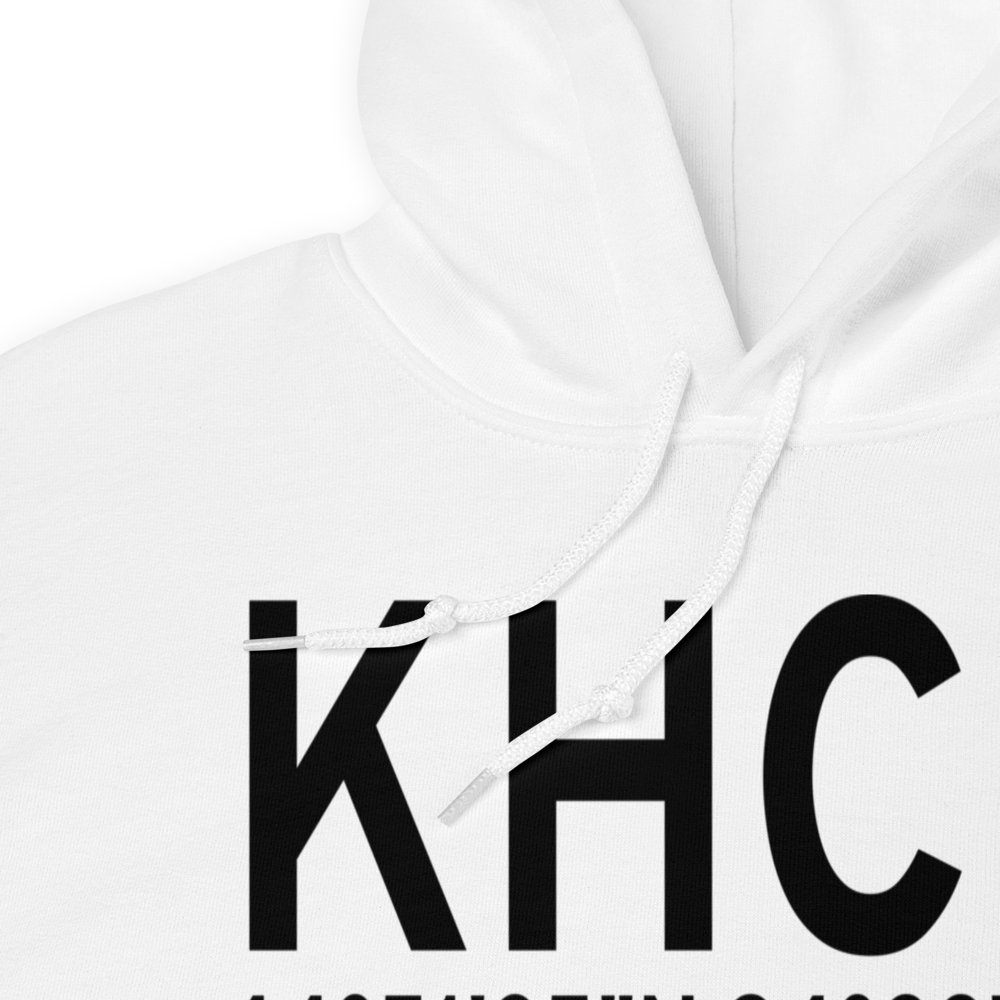 Hutchinson Municipal Butler Field (KHCD) ICAO Hoodie Sweatshirt 