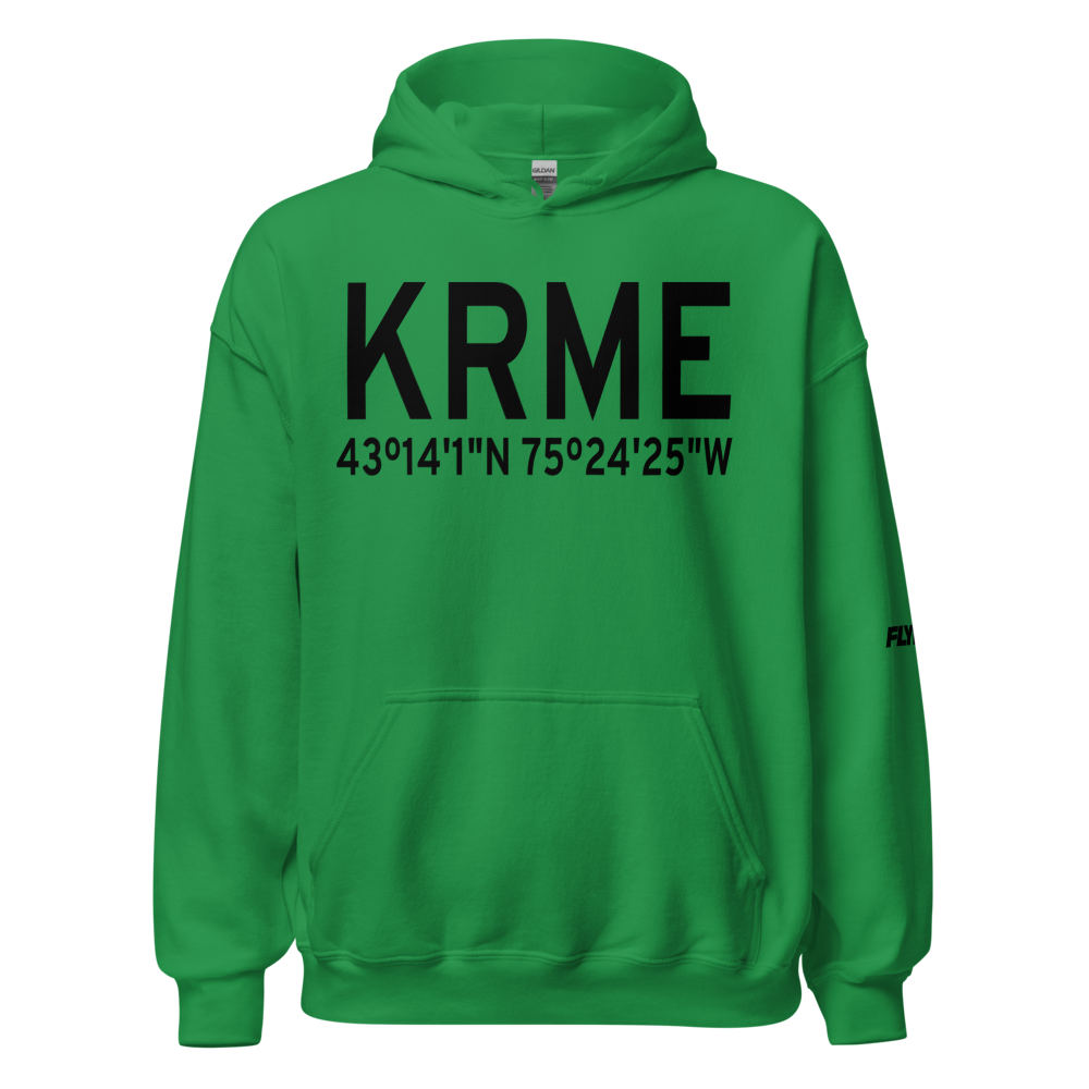 Griffiss International Airport (KRME) ICAO Hoodie Sweatshirt 