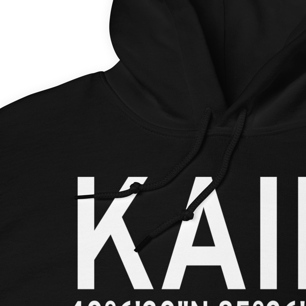 Anderson Municipal Darlington Field (KAID) ICAO Hoodie Sweatshirt 