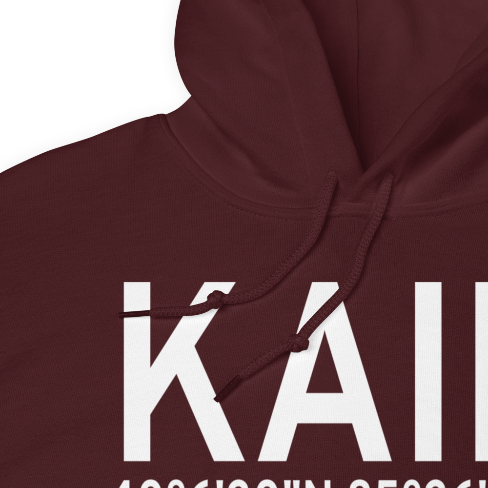 Anderson Municipal Darlington Field (KAID) ICAO Hoodie Sweatshirt 