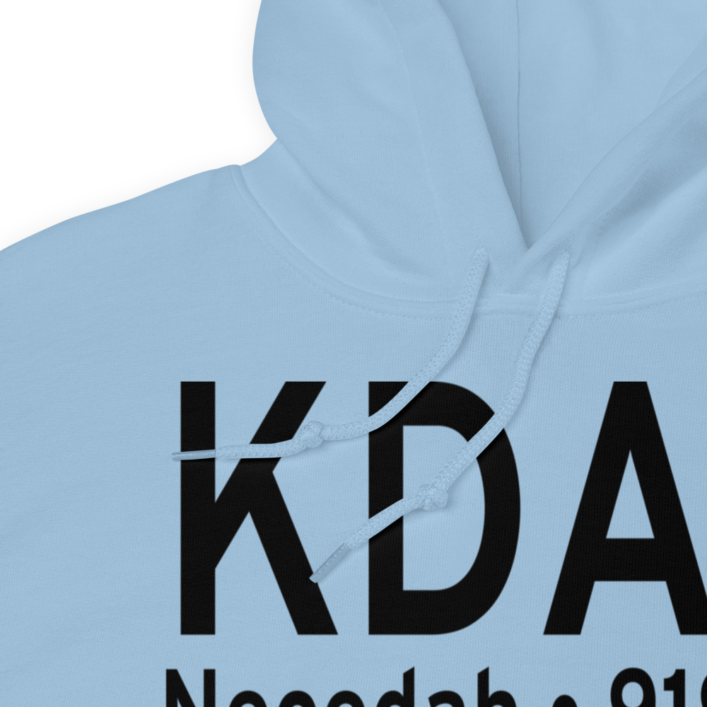 Necedah Airport (KDAF) ICAO Hoodie Sweatshirt 