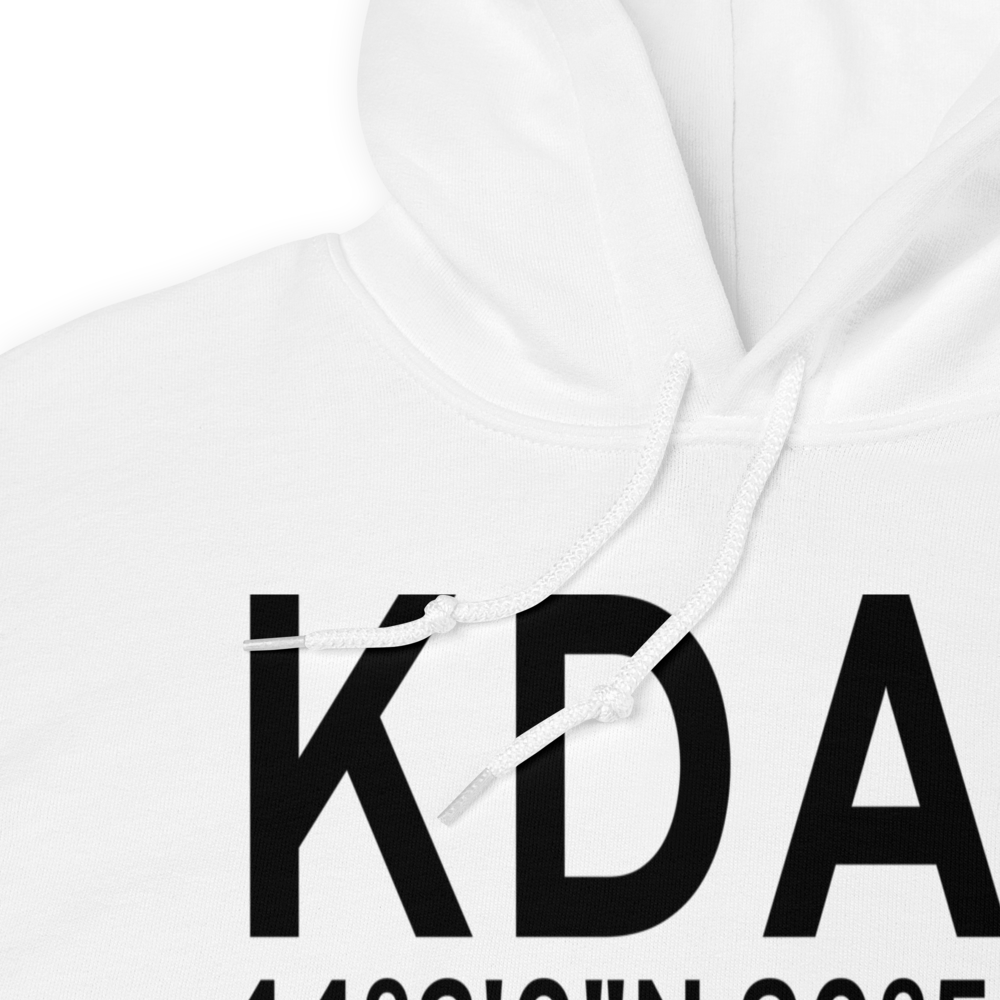 Necedah Airport (KDAF) ICAO Hoodie Sweatshirt 