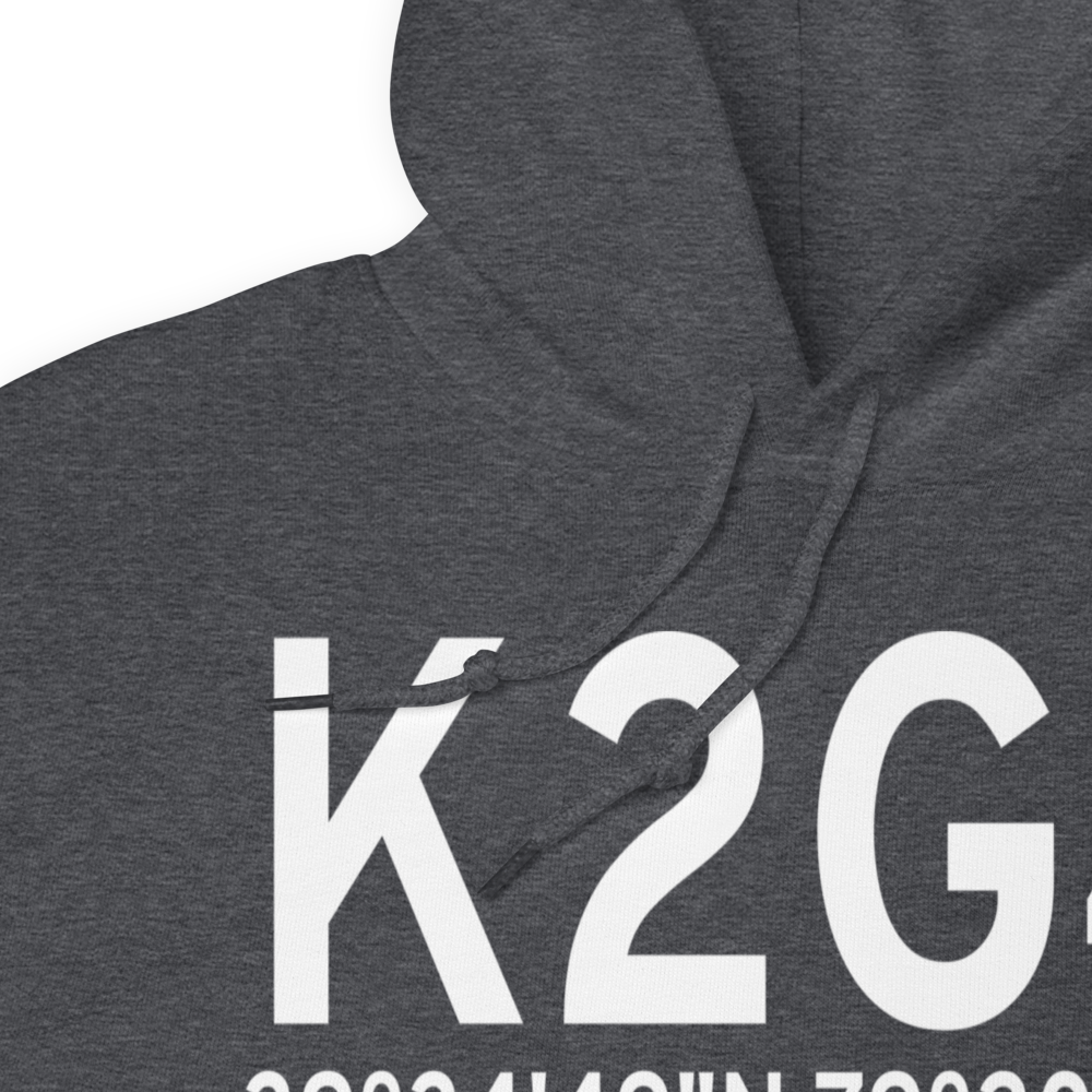 Garrett County Airport (K2G4) ICAO Hoodie Sweatshirt 
