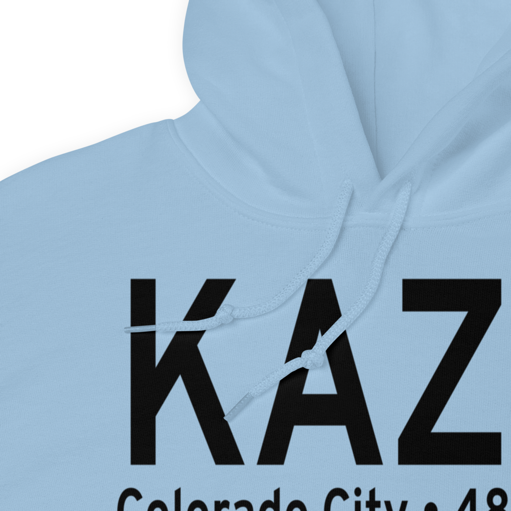 Colorado City Municipal Airport (KAZC) ICAO Hoodie Sweatshirt 
