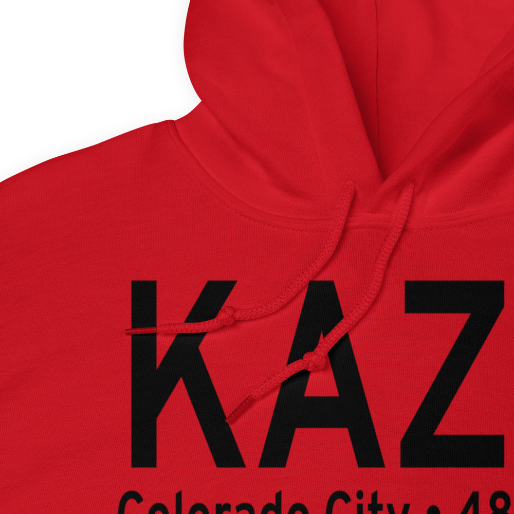 Colorado City Municipal Airport (KAZC) ICAO Hoodie Sweatshirt 