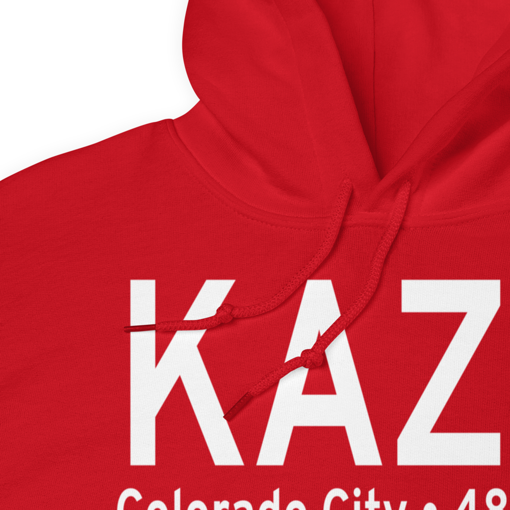 Colorado City Municipal Airport (KAZC) ICAO Hoodie Sweatshirt 
