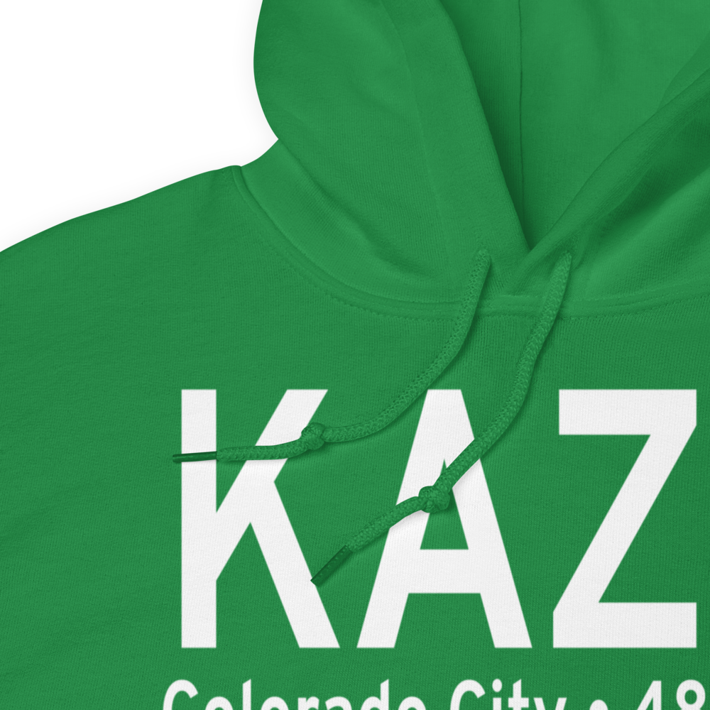 Colorado City Municipal Airport (KAZC) ICAO Hoodie Sweatshirt 