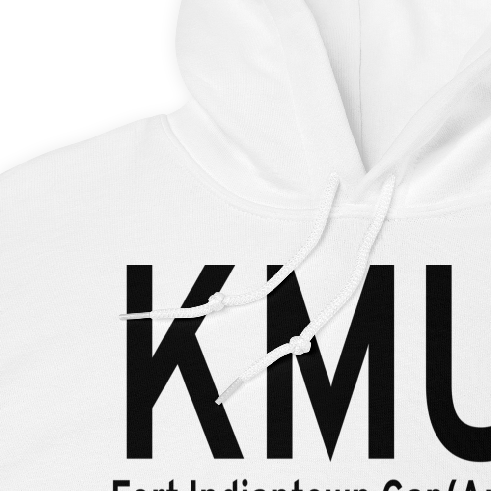 Muir Army Air Field (Fort Indiantown Gap) Airport (KMUI) ICAO Hoodie Sweatshirt 