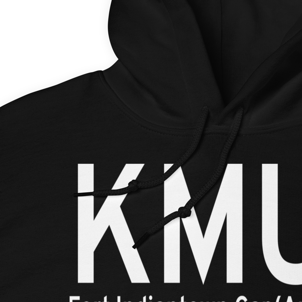 Muir Army Air Field (Fort Indiantown Gap) Airport (KMUI) ICAO Hoodie Sweatshirt 