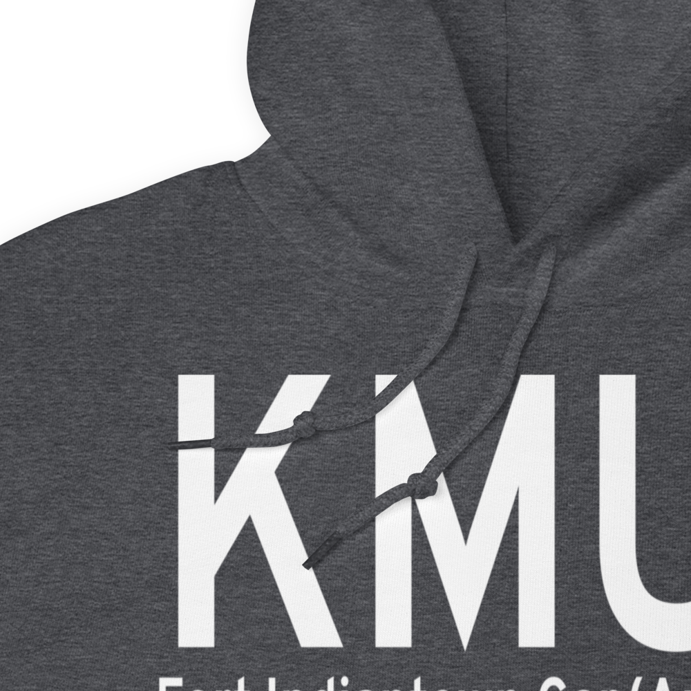 Muir Army Air Field (Fort Indiantown Gap) Airport (KMUI) ICAO Hoodie Sweatshirt 
