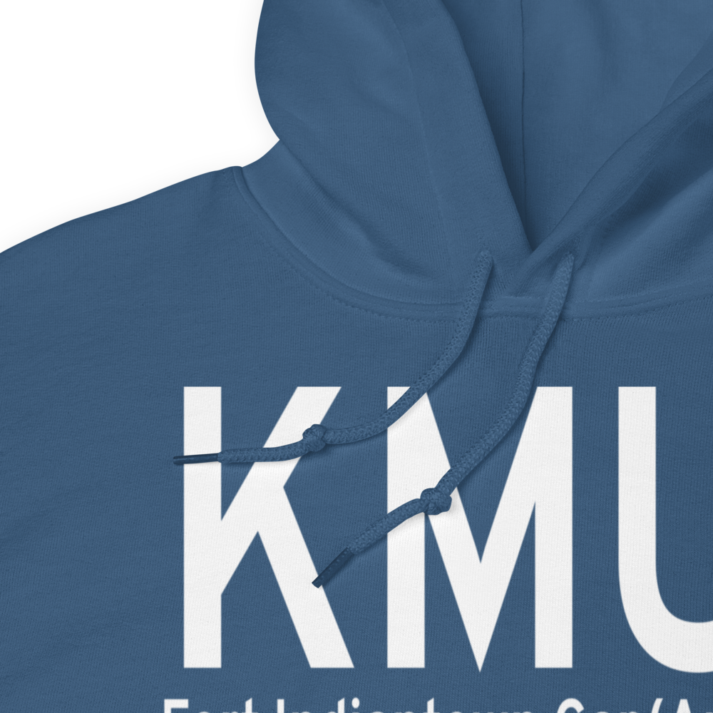 Muir Army Air Field (Fort Indiantown Gap) Airport (KMUI) ICAO Hoodie Sweatshirt 