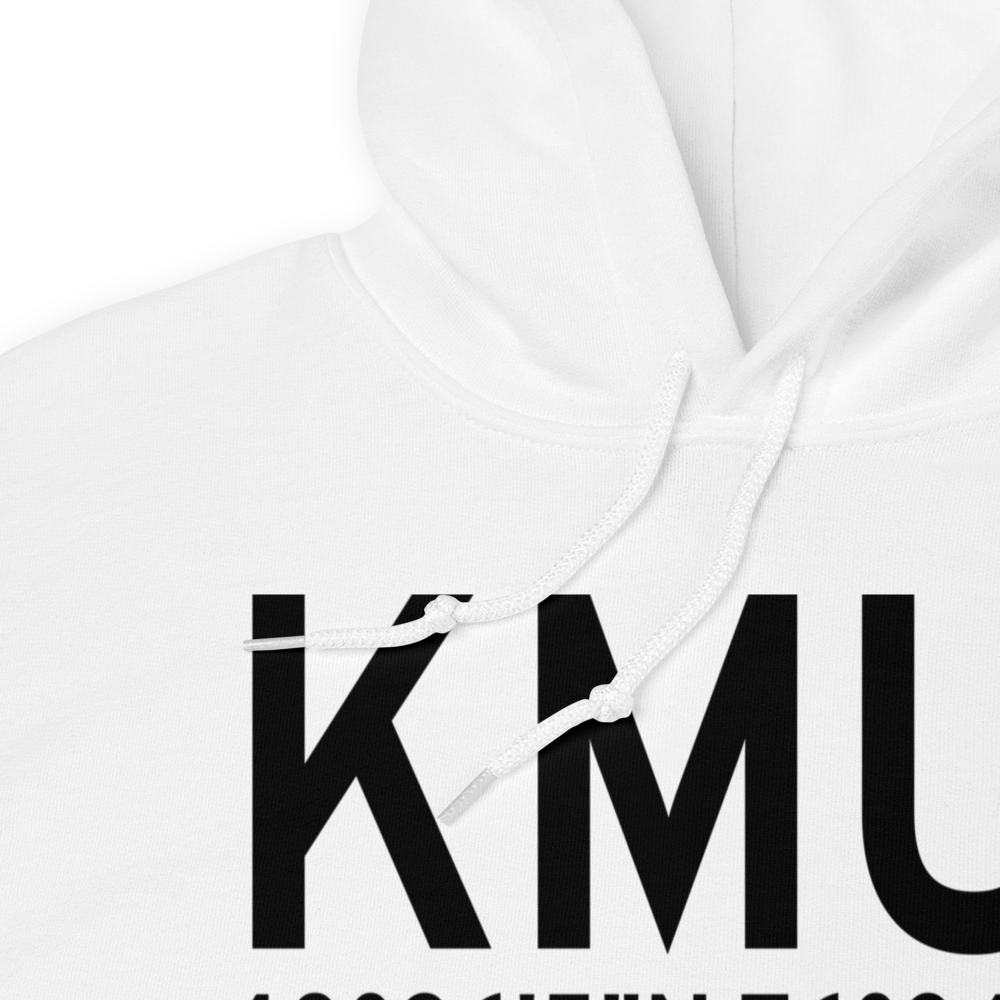 Muir Army Air Field (Fort Indiantown Gap) Airport (KMUI) ICAO Hoodie Sweatshirt 