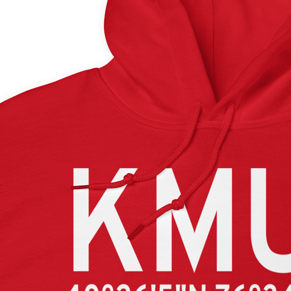 Muir Army Air Field (Fort Indiantown Gap) Airport (KMUI) ICAO Hoodie Sweatshirt 