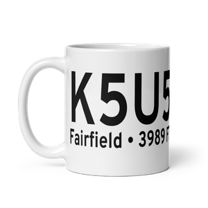 Fairfield Airport (K5U5) ICAO Mug