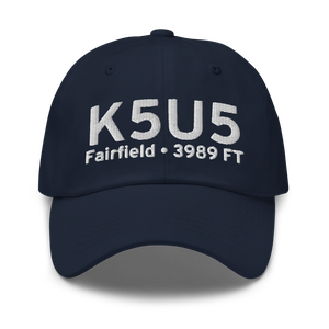 Fairfield Airport (K5U5) ICAO Hat