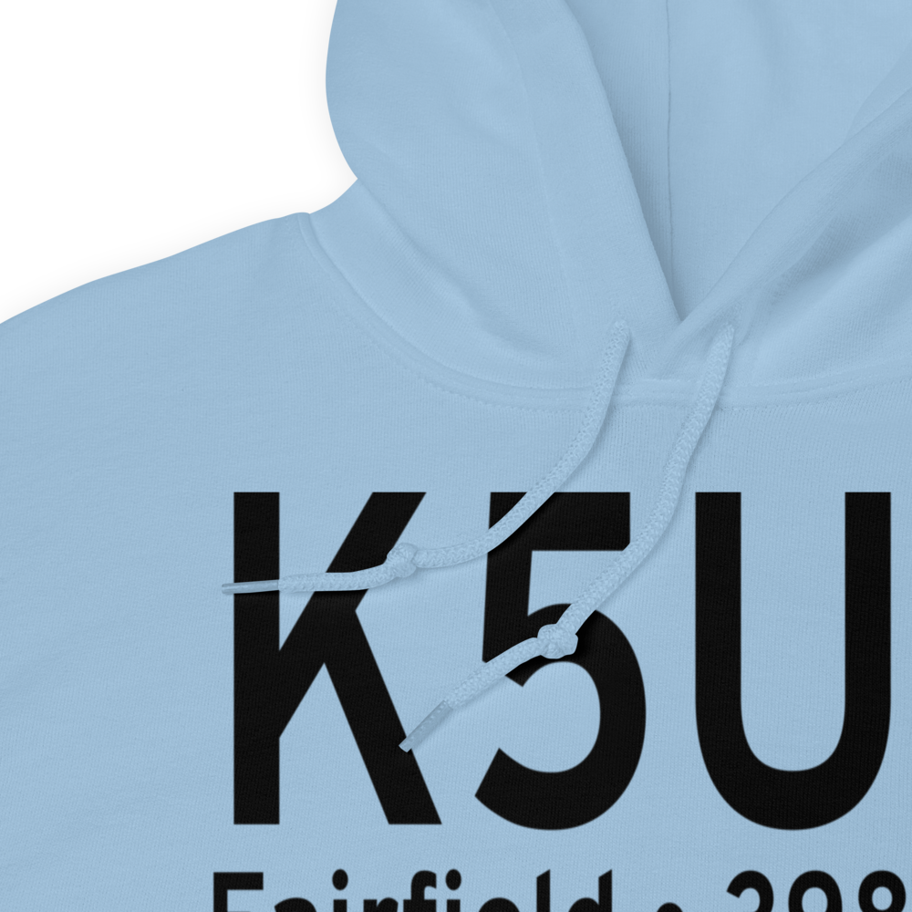Fairfield Airport (K5U5) ICAO Hoodie Sweatshirt 