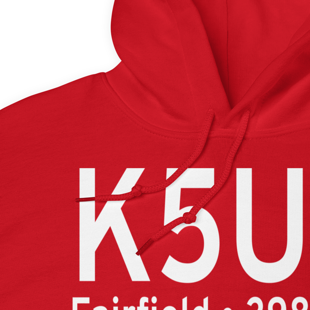 Fairfield Airport (K5U5) ICAO Hoodie Sweatshirt 