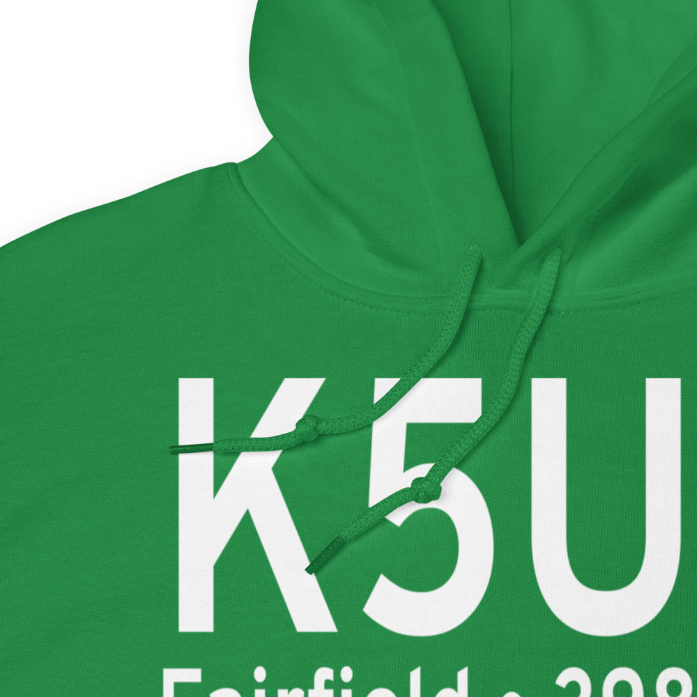 Fairfield Airport (K5U5) ICAO Hoodie Sweatshirt 