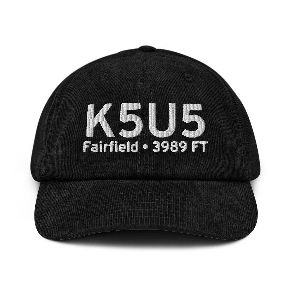 Fairfield Airport (K5U5) ICAO Hat 