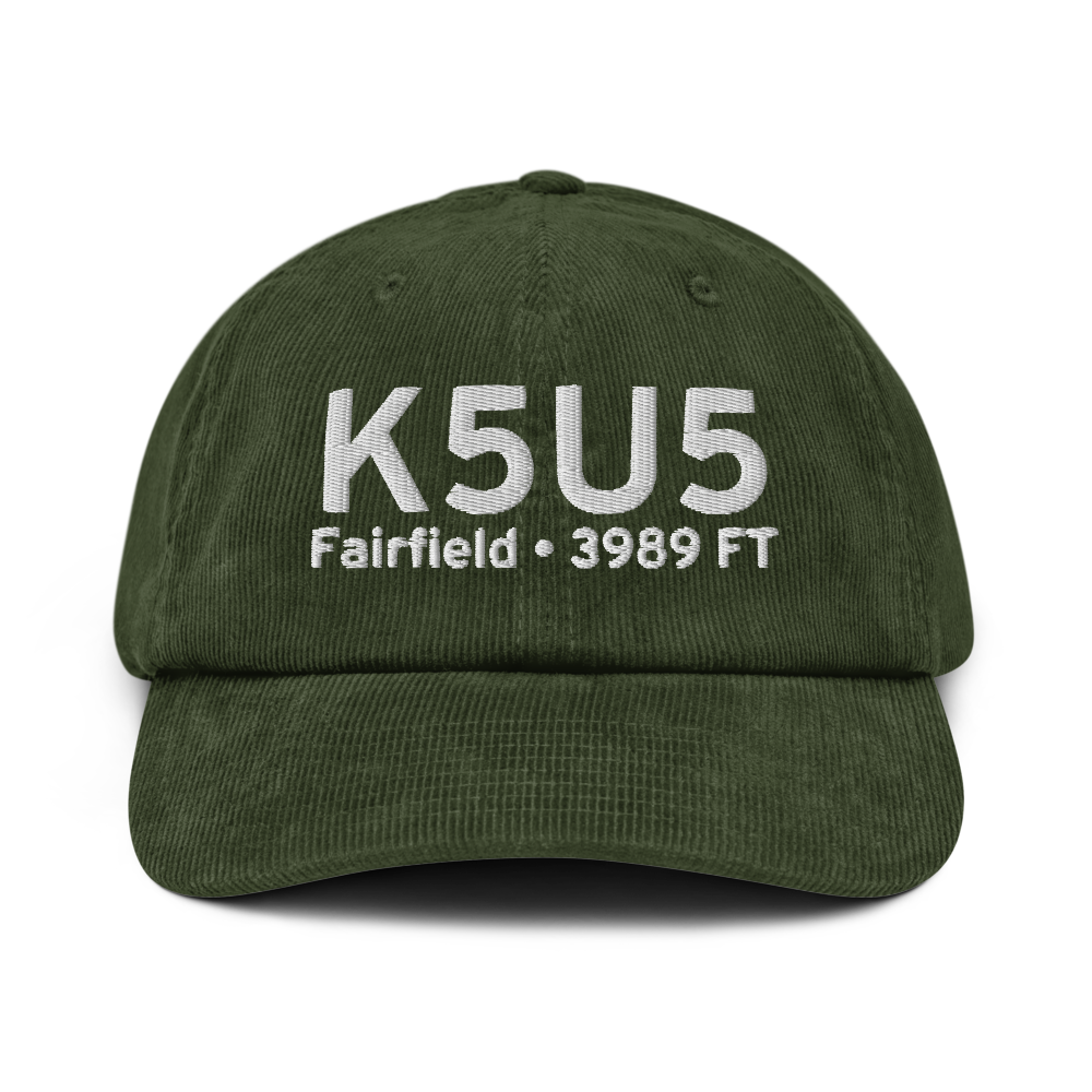 Fairfield Airport (K5U5) ICAO Hat 