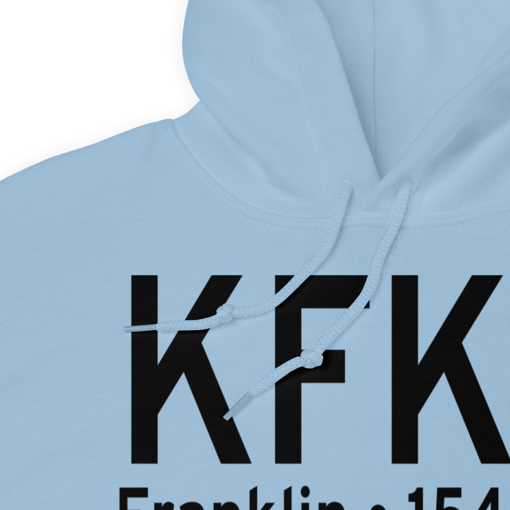 Venango Regional Airport (KFKL) ICAO Hoodie Sweatshirt 