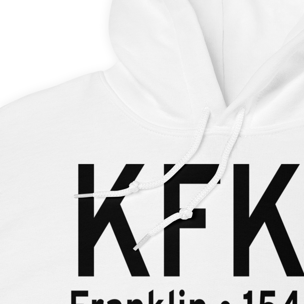 Venango Regional Airport (KFKL) ICAO Hoodie Sweatshirt 