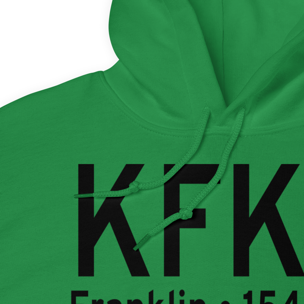 Venango Regional Airport (KFKL) ICAO Hoodie Sweatshirt 