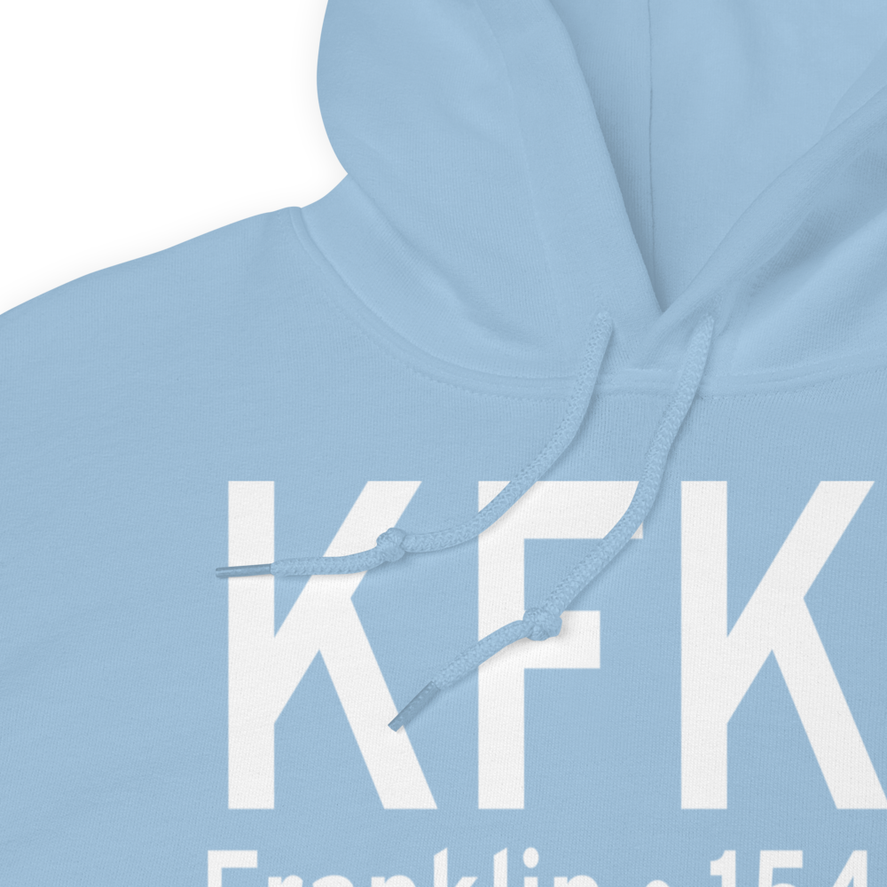 Venango Regional Airport (KFKL) ICAO Hoodie Sweatshirt 