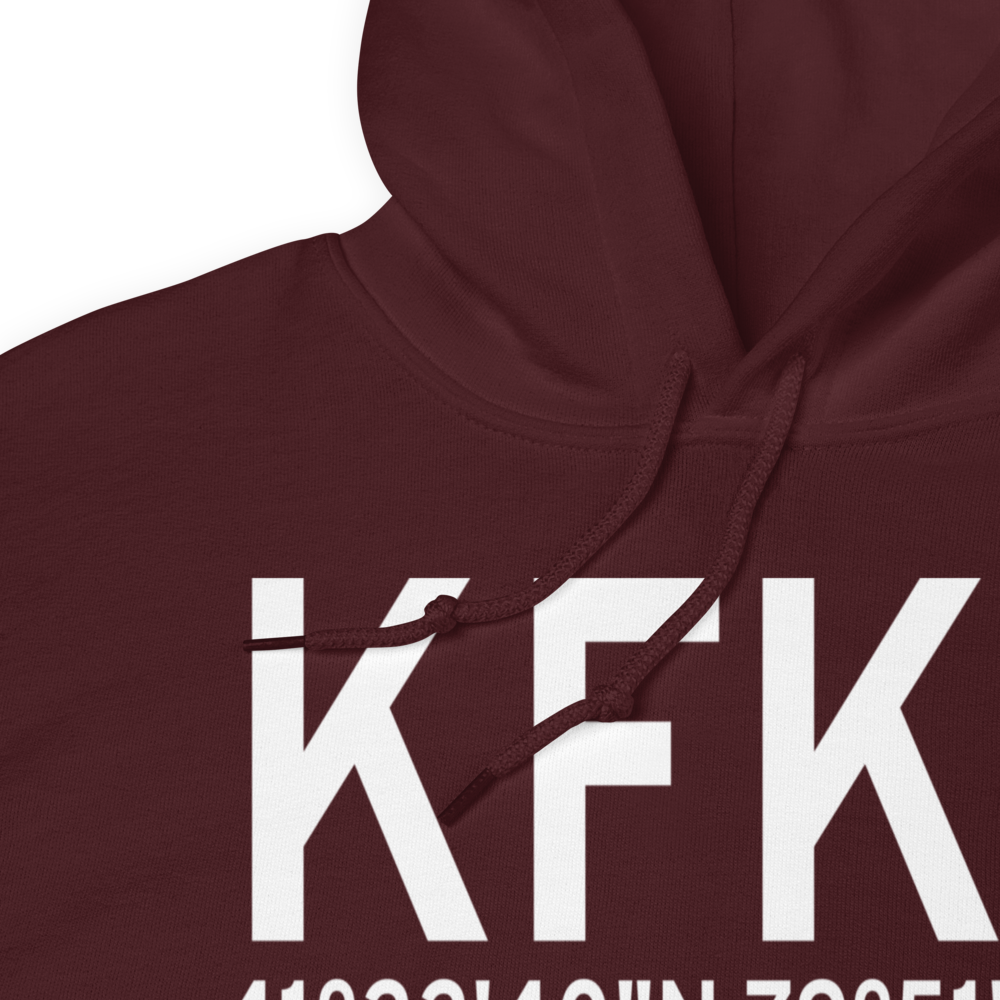 Venango Regional Airport (KFKL) ICAO Hoodie Sweatshirt 