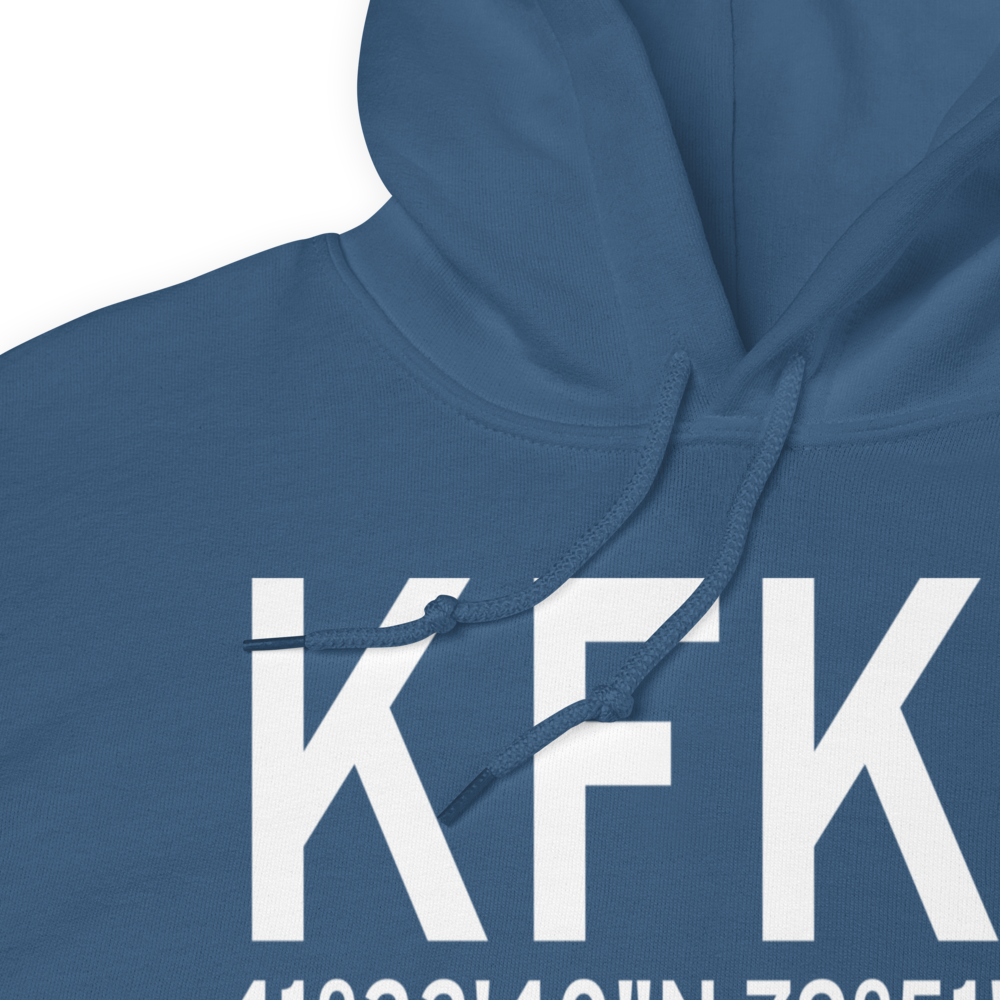 Venango Regional Airport (KFKL) ICAO Hoodie Sweatshirt 