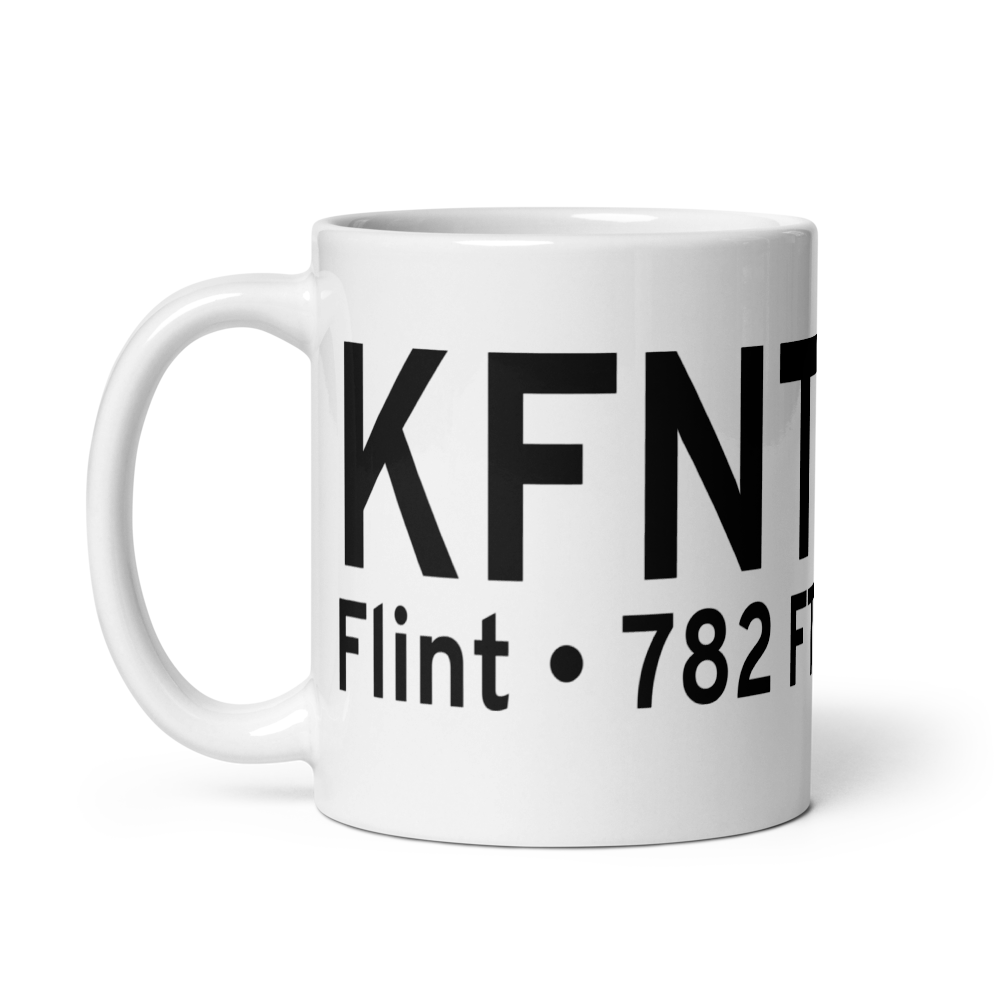 Bishop International Airport (KFNT) ICAO Mug 