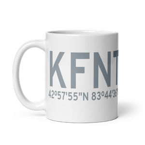 Bishop International Airport (KFNT) ICAO Mug