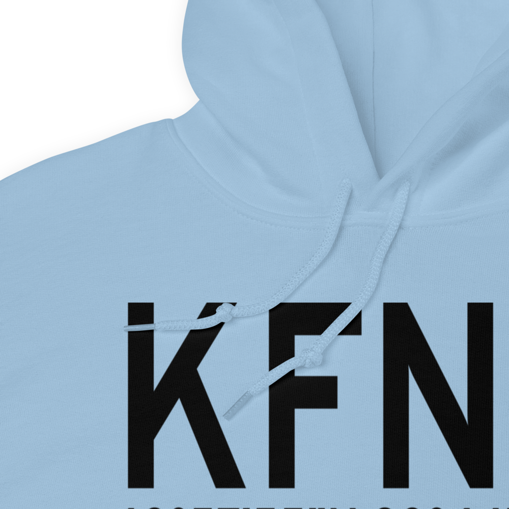 Bishop International Airport (KFNT) ICAO Hoodie Sweatshirt 