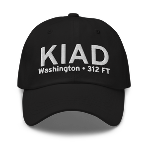 Washington Dulles International Airport (KIAD) ICAO Hat