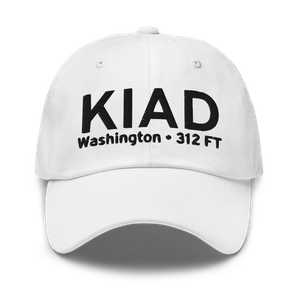 Washington Dulles International Airport (KIAD) ICAO Hat