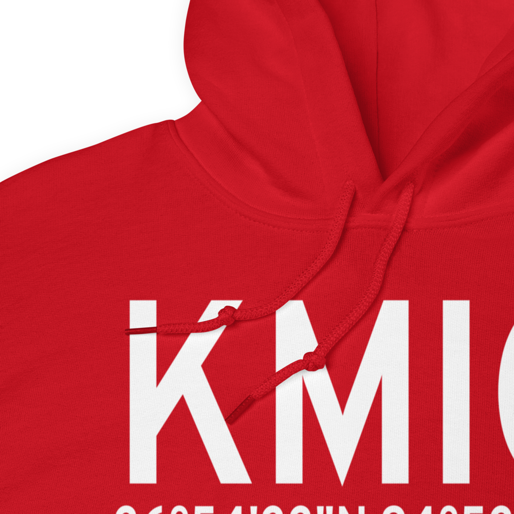 Miami Regional Airport (KMIO) ICAO Hoodie Sweatshirt 