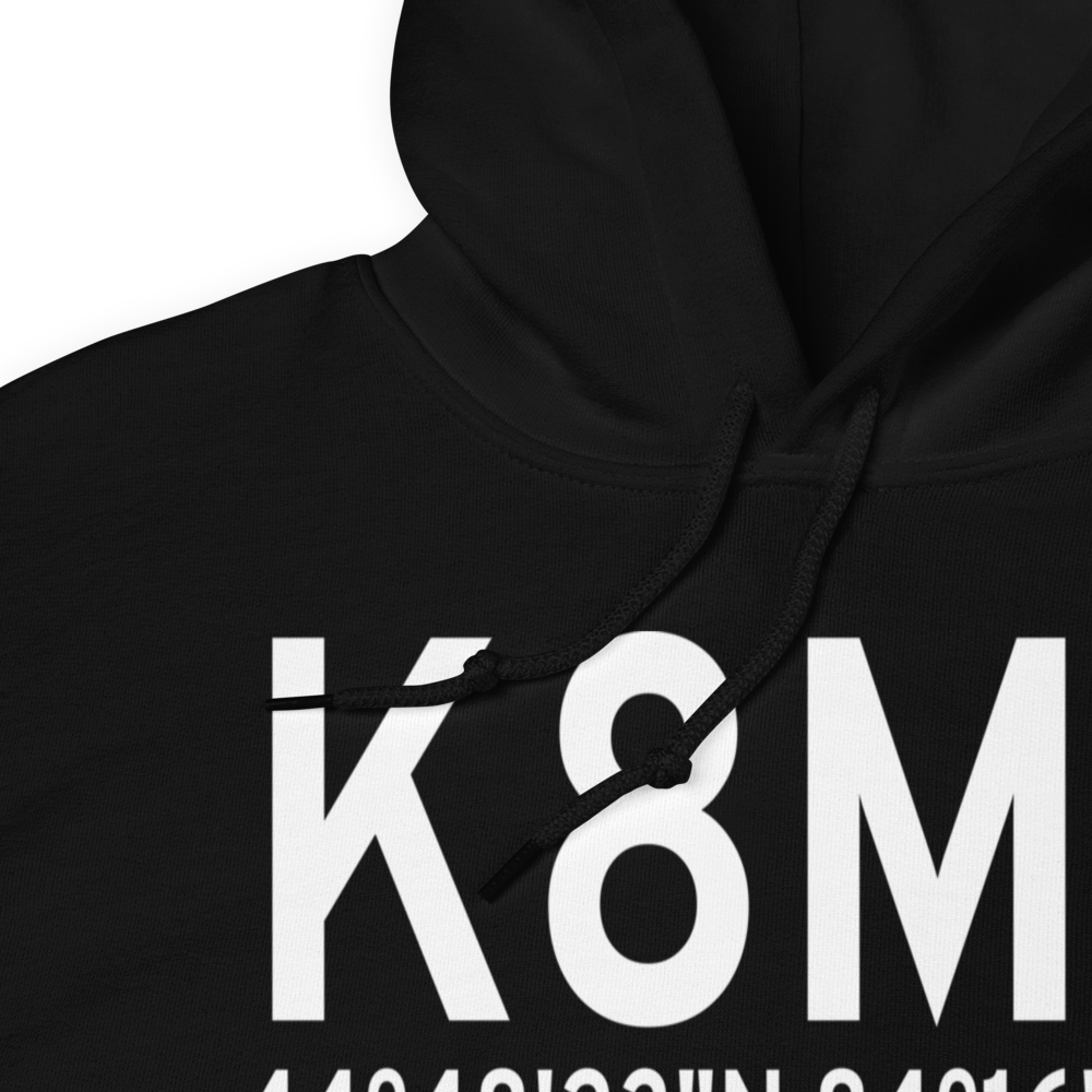 Garland Airport (K8M8) ICAO Hoodie Sweatshirt 