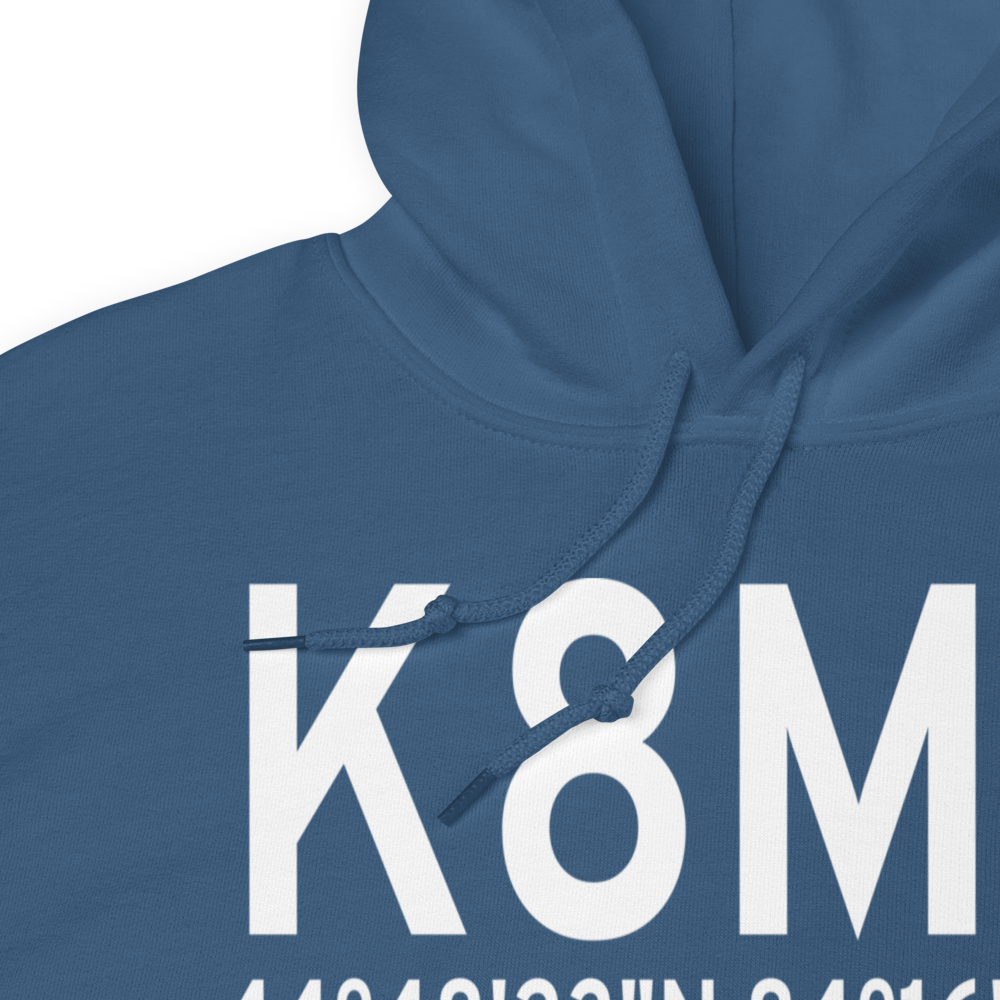 Garland Airport (K8M8) ICAO Hoodie Sweatshirt 