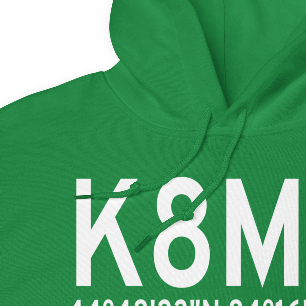 Garland Airport (K8M8) ICAO Hoodie Sweatshirt 
