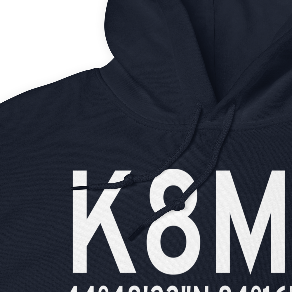 Garland Airport (K8M8) ICAO Hoodie Sweatshirt 