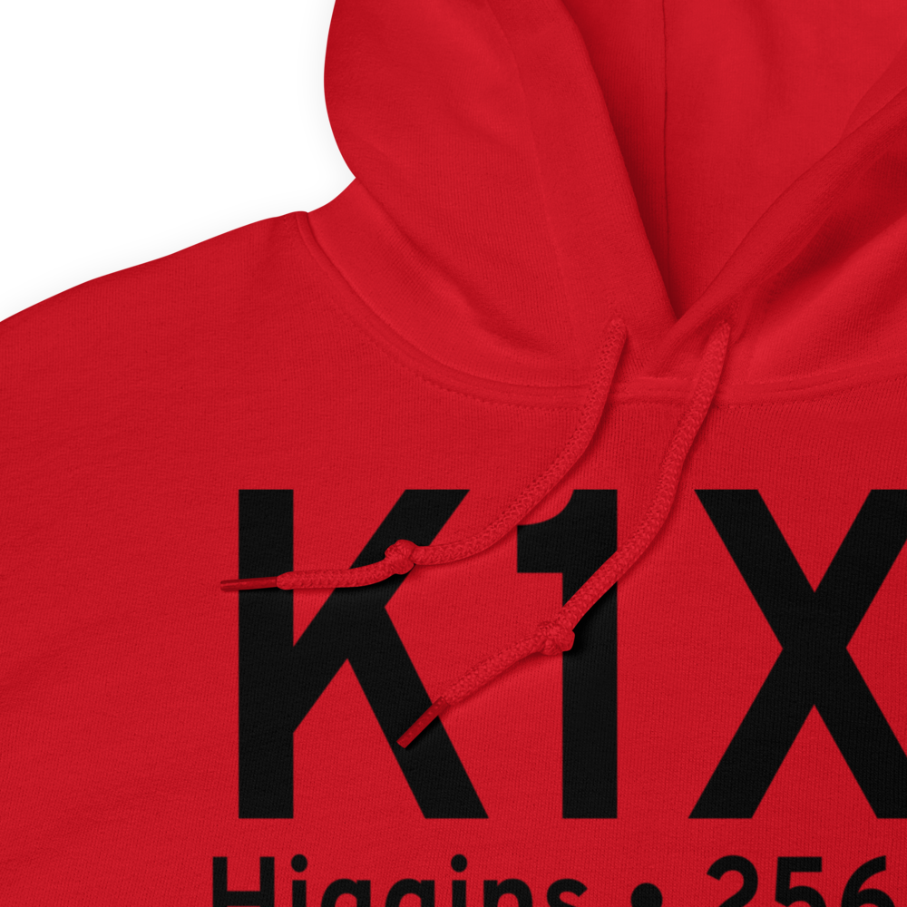 Higgins-Lipscomb County Airport (K1X1) ICAO Hoodie Sweatshirt 