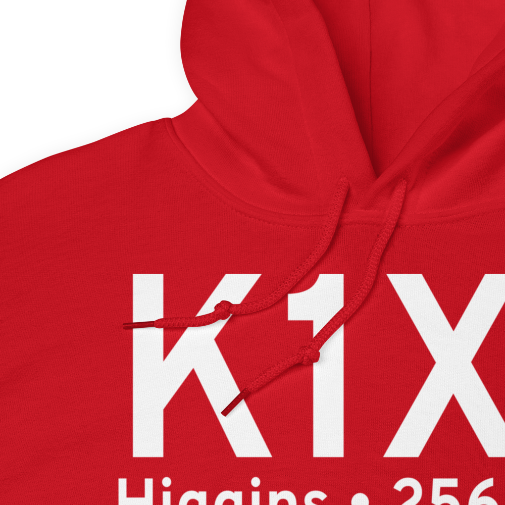 Higgins-Lipscomb County Airport (K1X1) ICAO Hoodie Sweatshirt 
